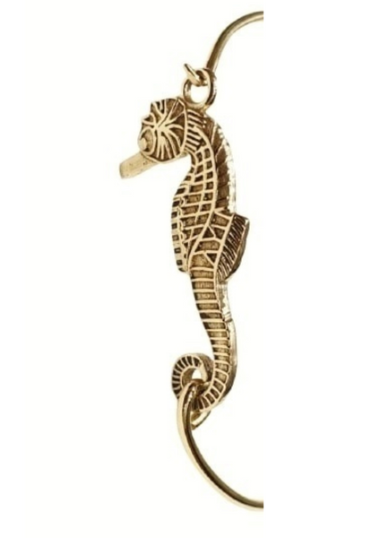 seahorse seepferd Armband bracelet zoom nahaufnahme Messing brass fein gearbeitet einzigartig filigran petit eyecatcher geschenk gift quality qualität